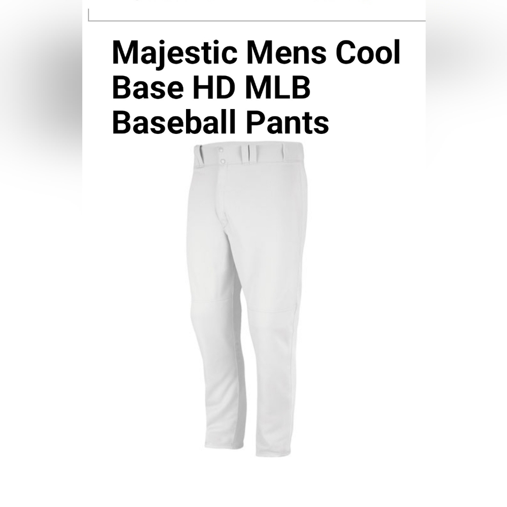 Majestic Mens Baseball Pants Size 2XL